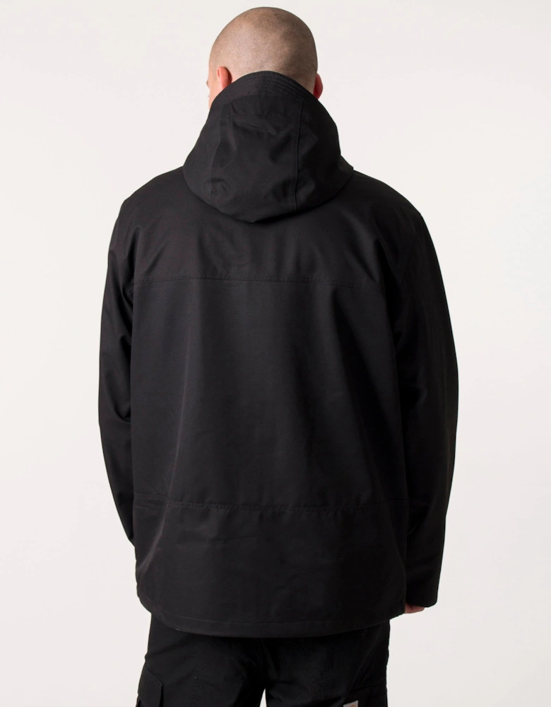 Water-Resistant Hooded Jacket