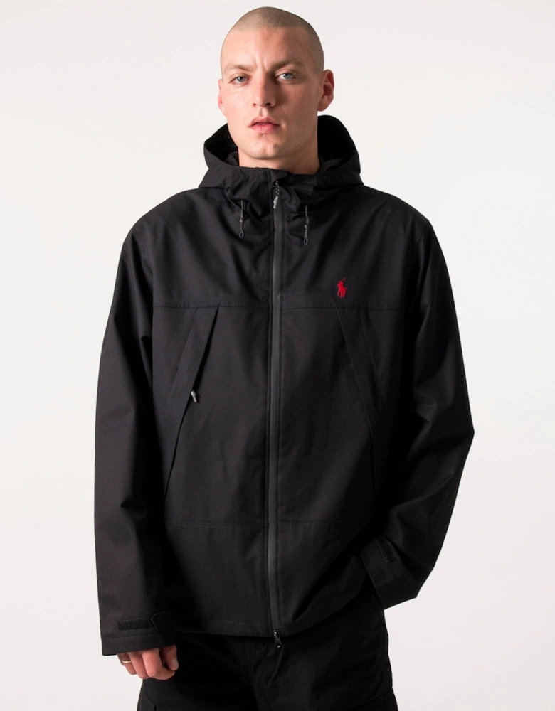 Water-Resistant Hooded Jacket
