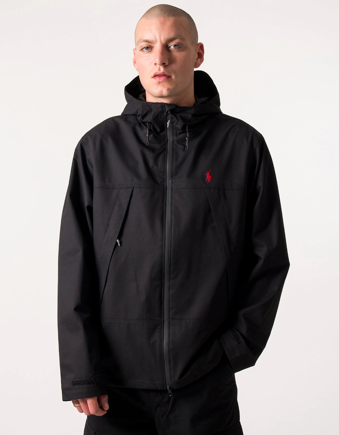 Water-Resistant Hooded Jacket