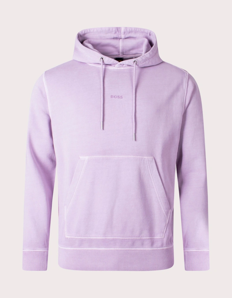 Relaxed Fit Garment-Dyed Wefade Hoodie