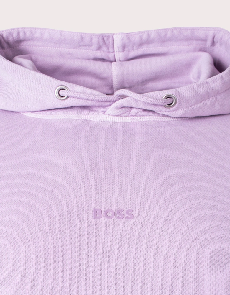 Relaxed Fit Garment-Dyed Wefade Hoodie