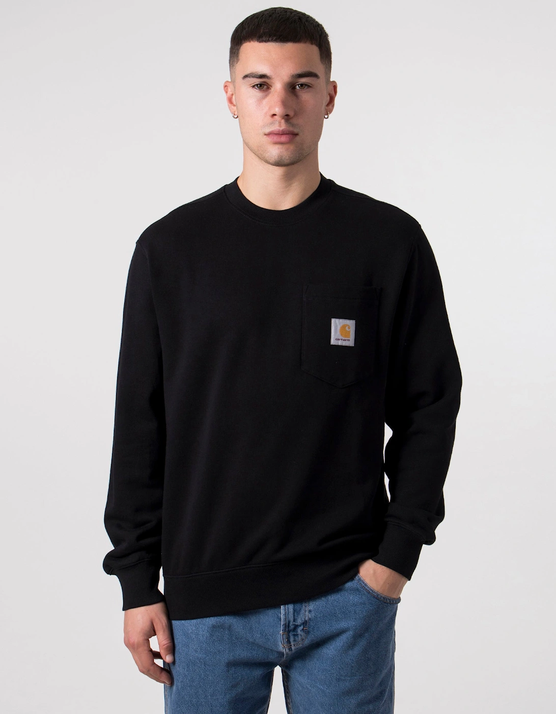 Relaxed Fit Pocket Sweatshirt, 4 of 3