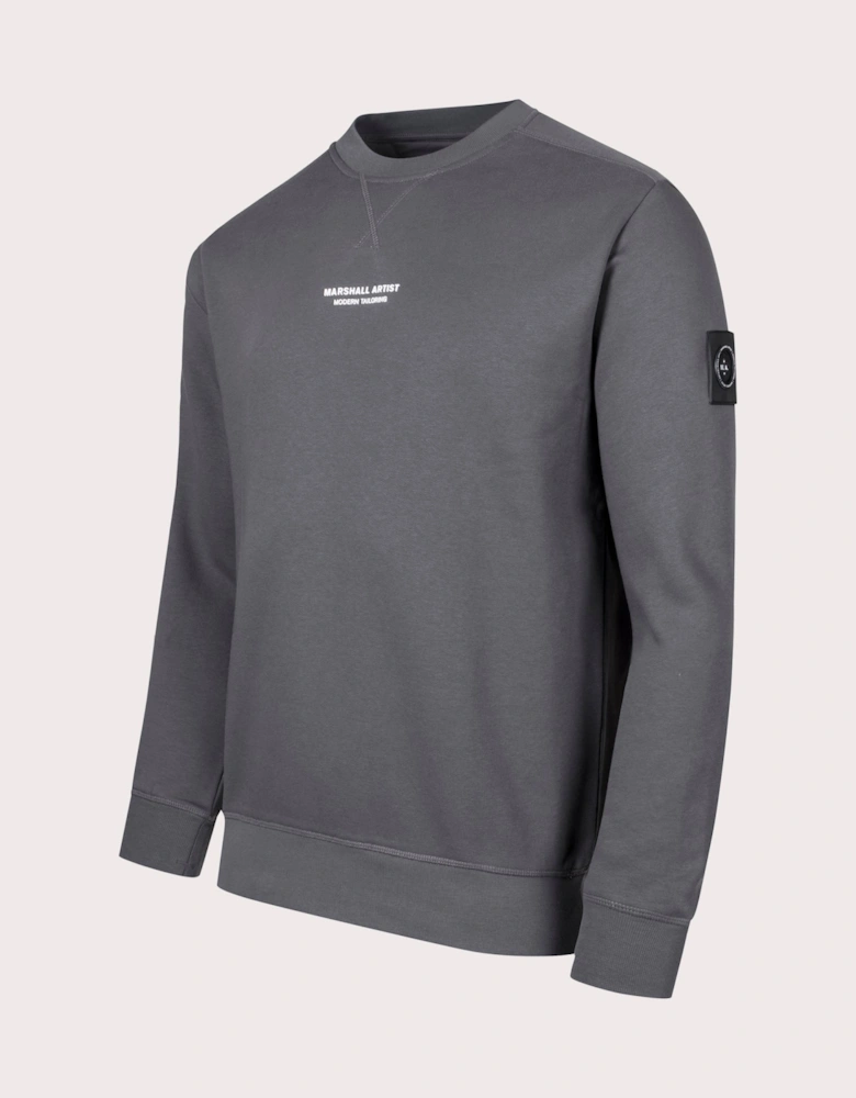 Relaxed Fit Siren Crew Neck Sweatshirt