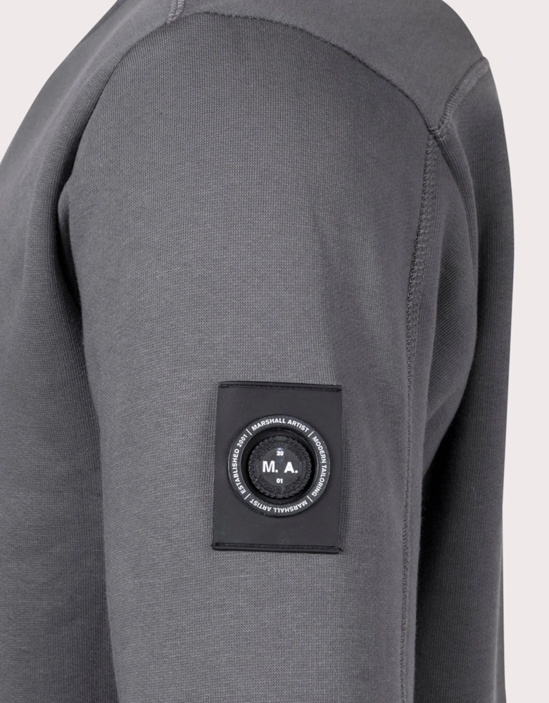 Relaxed Fit Siren Crew Neck Sweatshirt