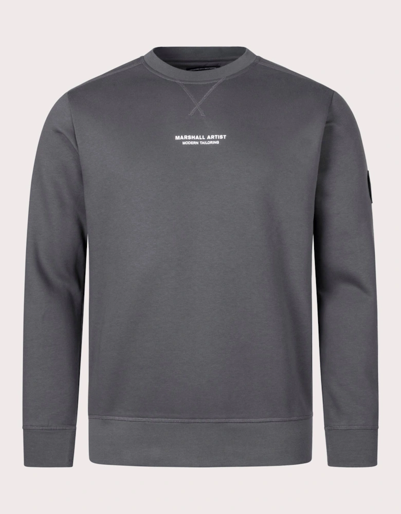 Relaxed Fit Siren Crew Neck Sweatshirt