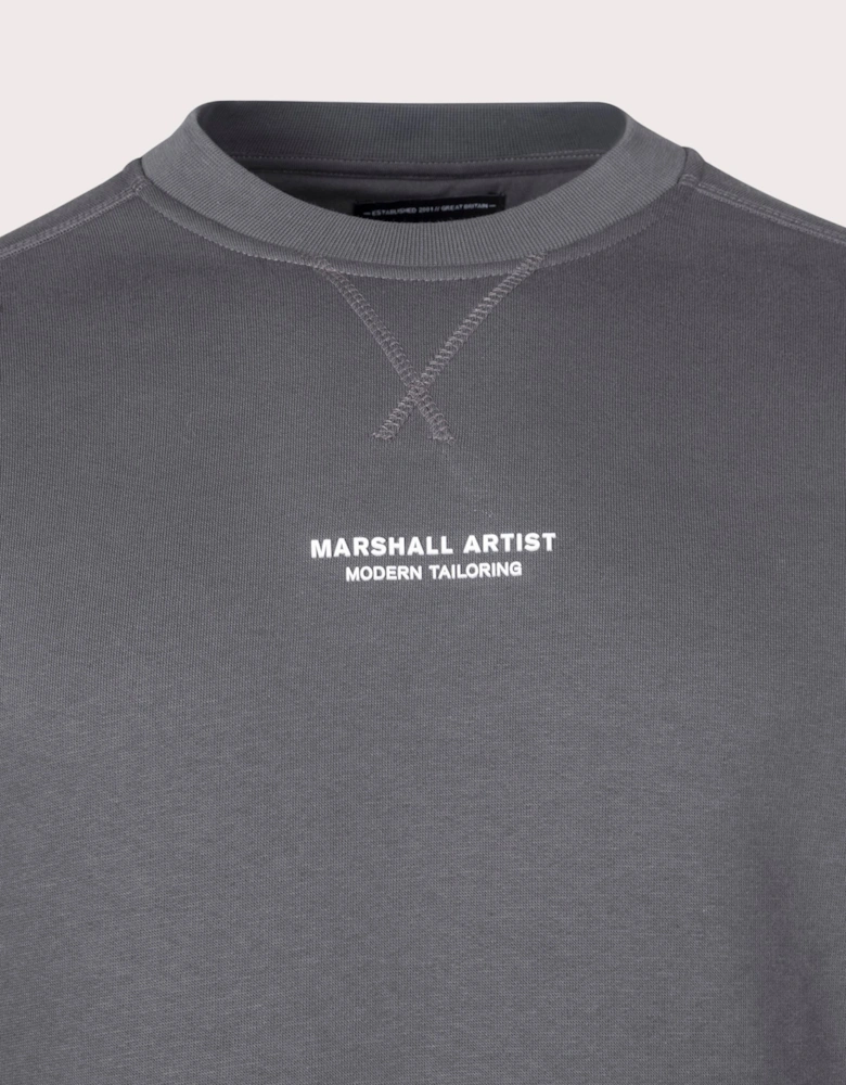 Relaxed Fit Siren Crew Neck Sweatshirt