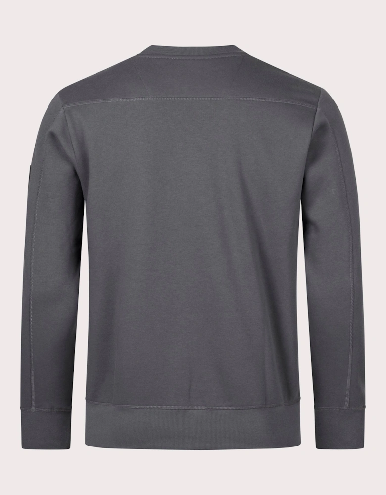 Relaxed Fit Siren Crew Neck Sweatshirt