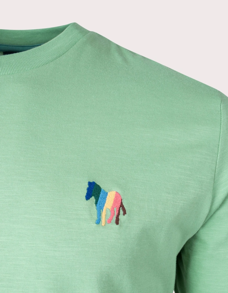 Broad Stripe Zebra Logo T-Shirt