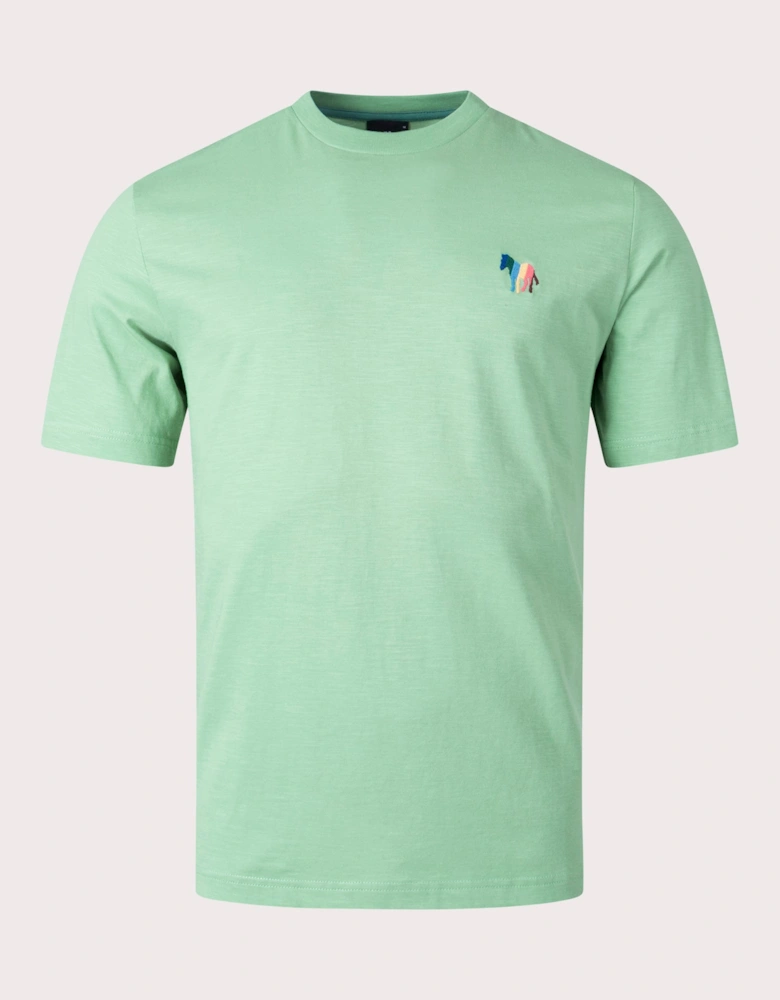 Broad Stripe Zebra Logo T-Shirt