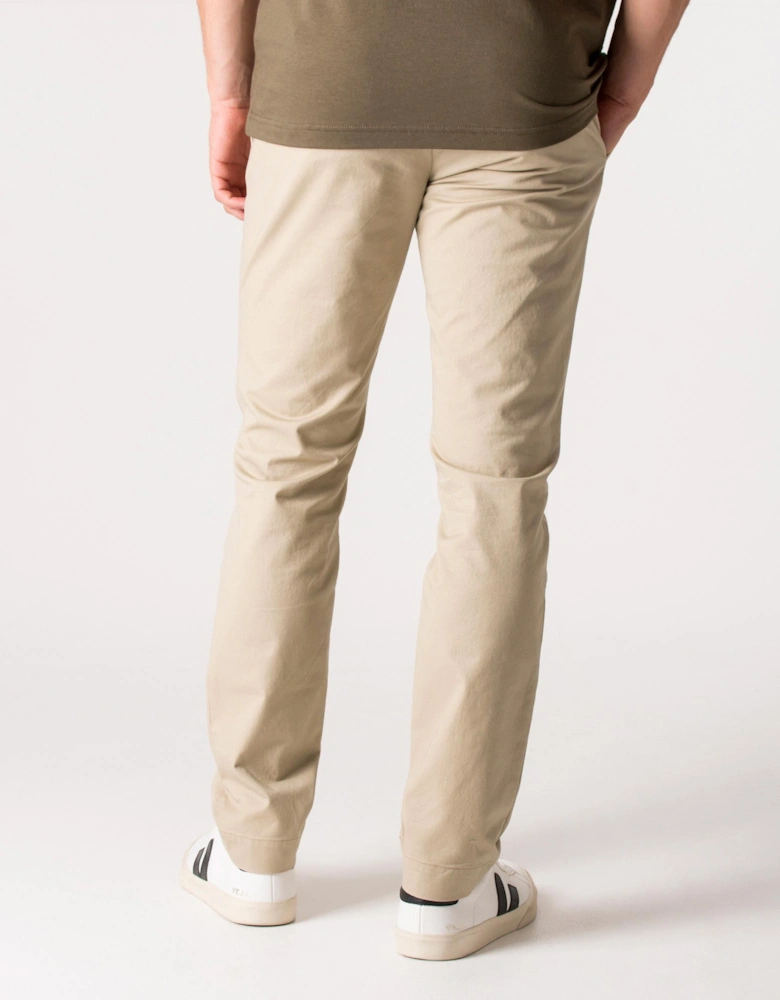 Slim Fit Stretch Cotton Chino Pants