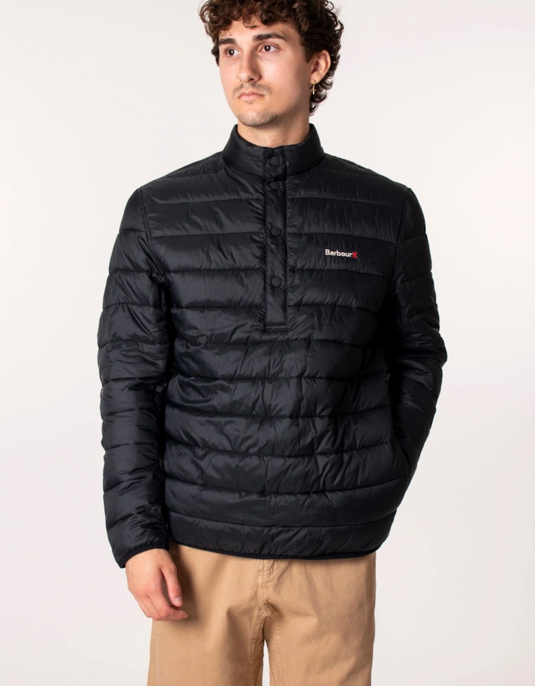 Quarter Zip Baffle Quilted Jacket