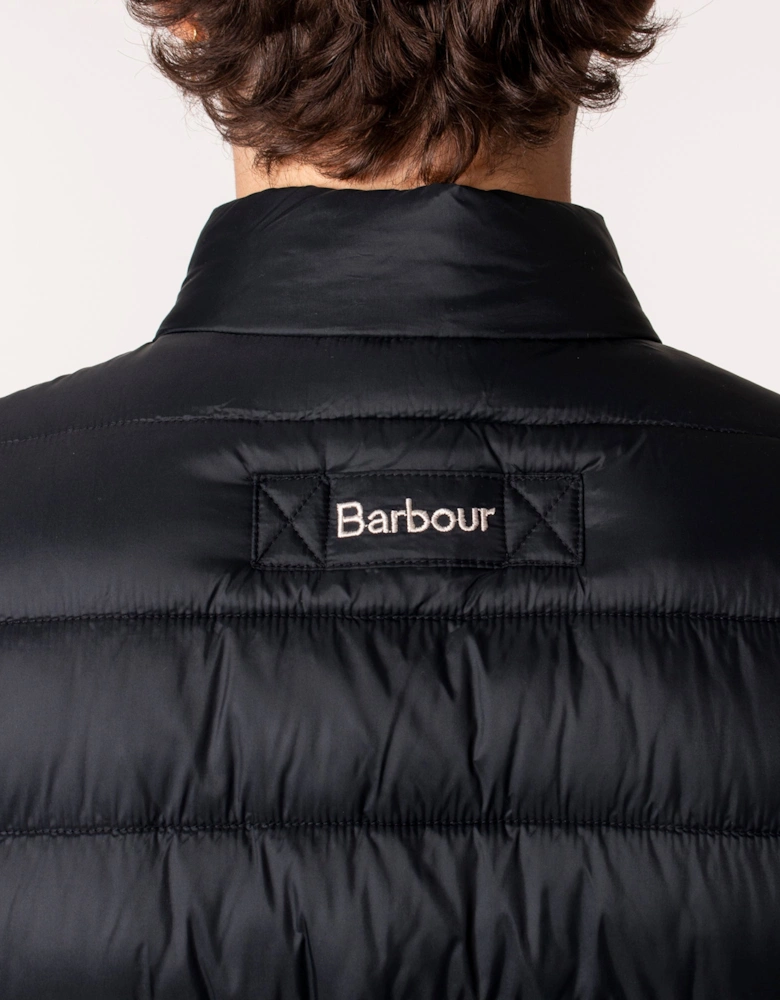 Quarter Zip Baffle Quilted Jacket