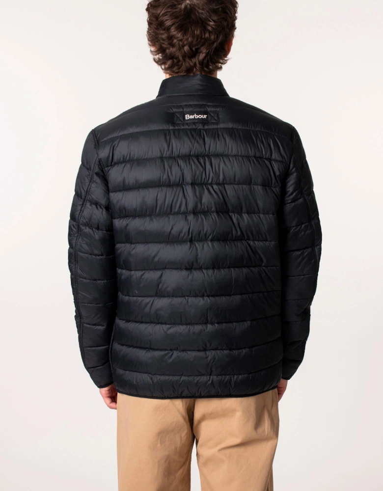 Quarter Zip Baffle Quilted Jacket