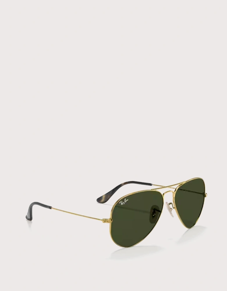 Aviator Large Metal Sunglasses