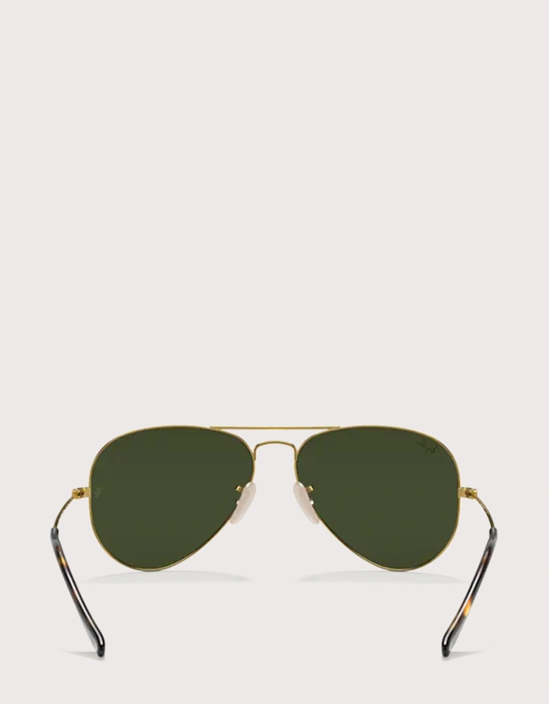 Aviator Large Metal Sunglasses