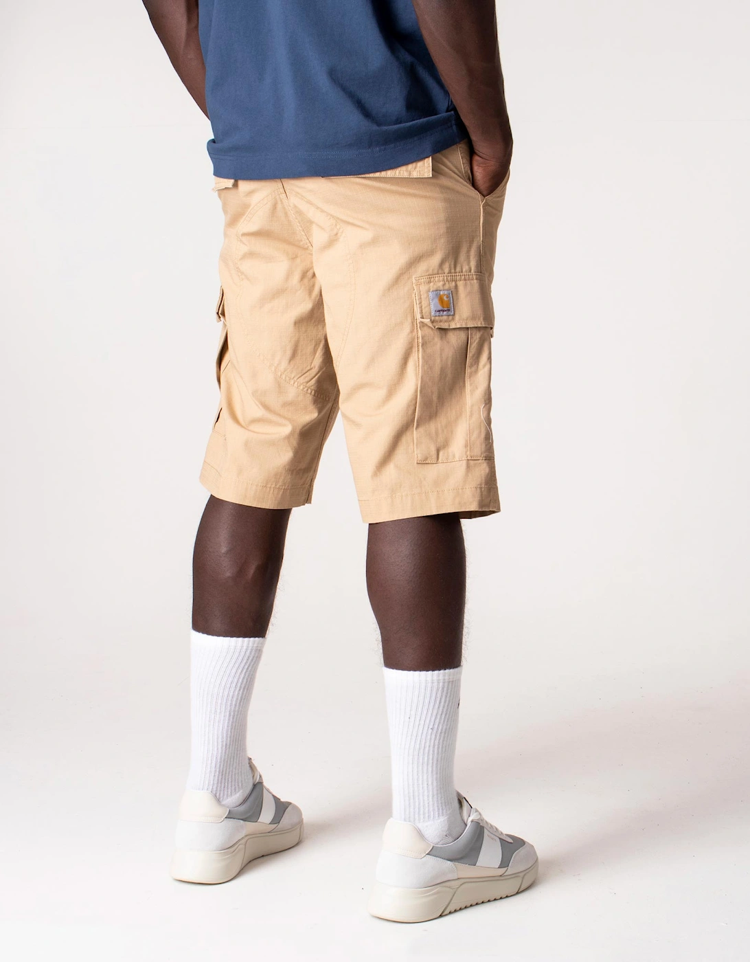 Regular Fit Ripstop Cargo Shorts