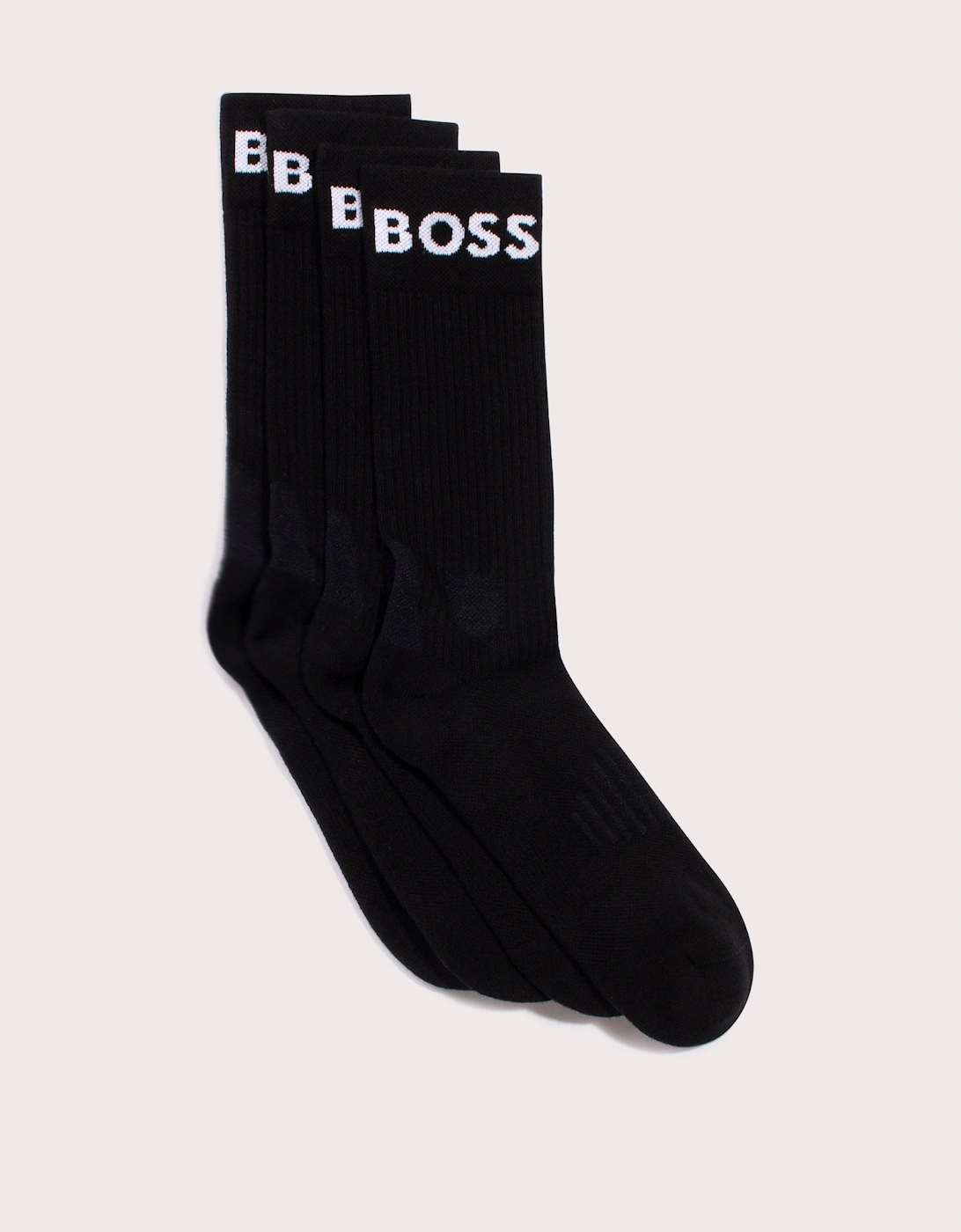 2 Pack Of Quarter Length Stretch Sport Socks, 3 of 2