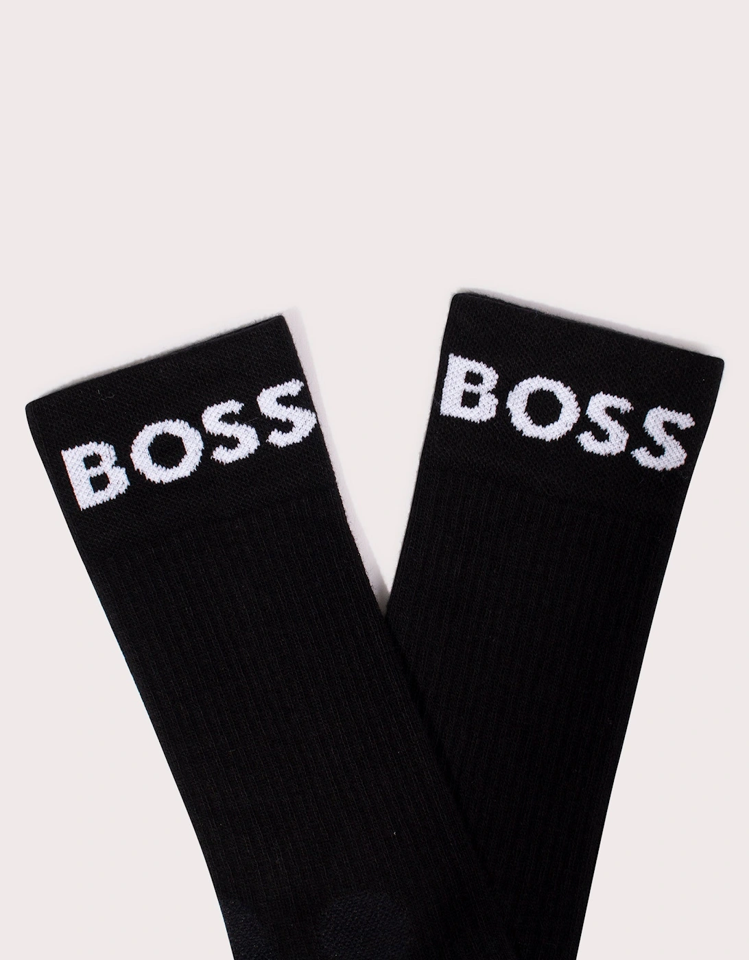 2 Pack Of Quarter Length Stretch Sport Socks