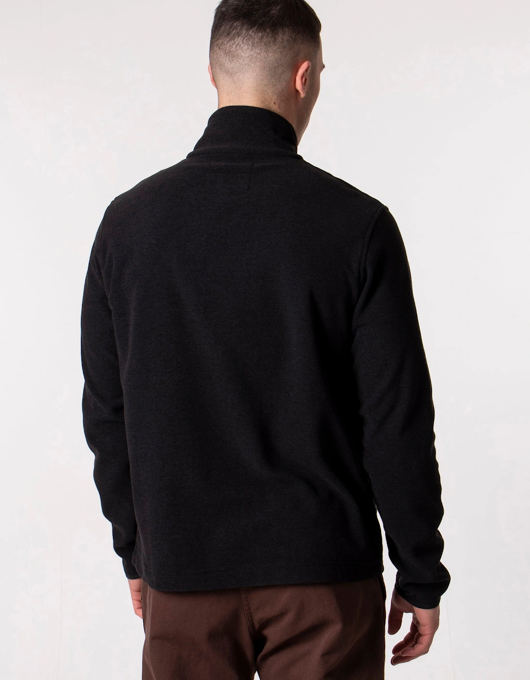 Relaxed Fit Frederik Fleece Half Zip Sweatshirt