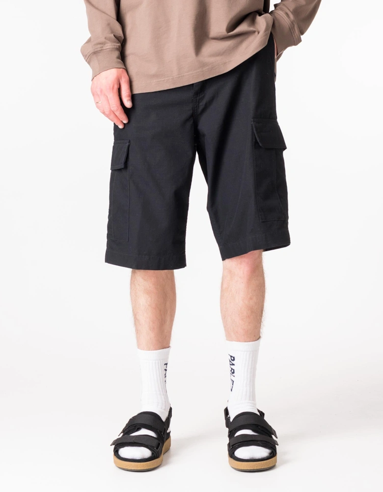 Regular Fit Ripstop Cargo Shorts