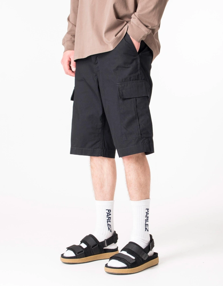 Regular Fit Ripstop Cargo Shorts