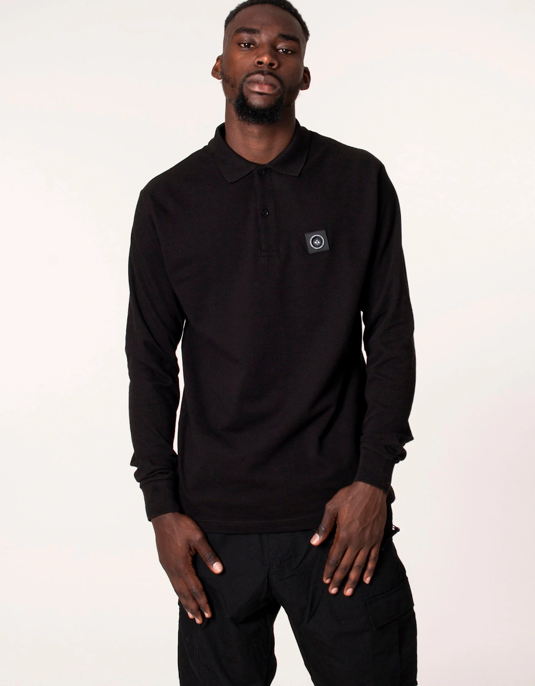Long Sleeve Siren Polo Shirt, 4 of 3