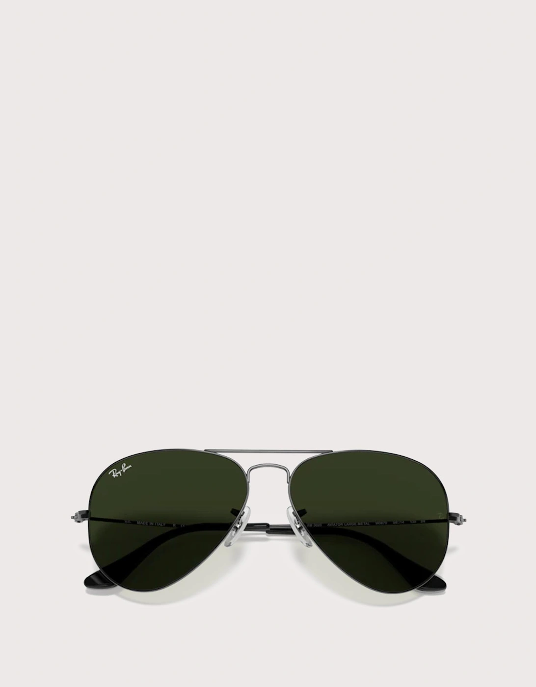 Aviator Large Metal Sunglasses