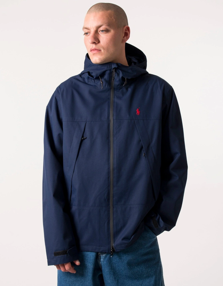 Water-Resistant Hooded Jacket