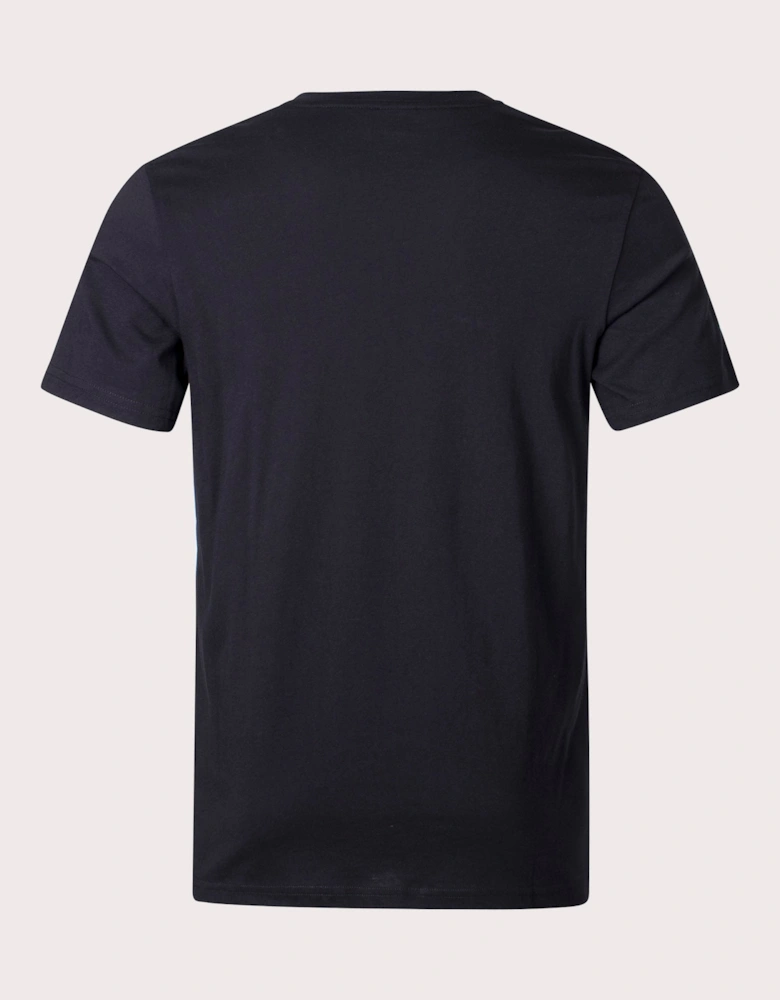 Contrast Logo RN T-Shirt