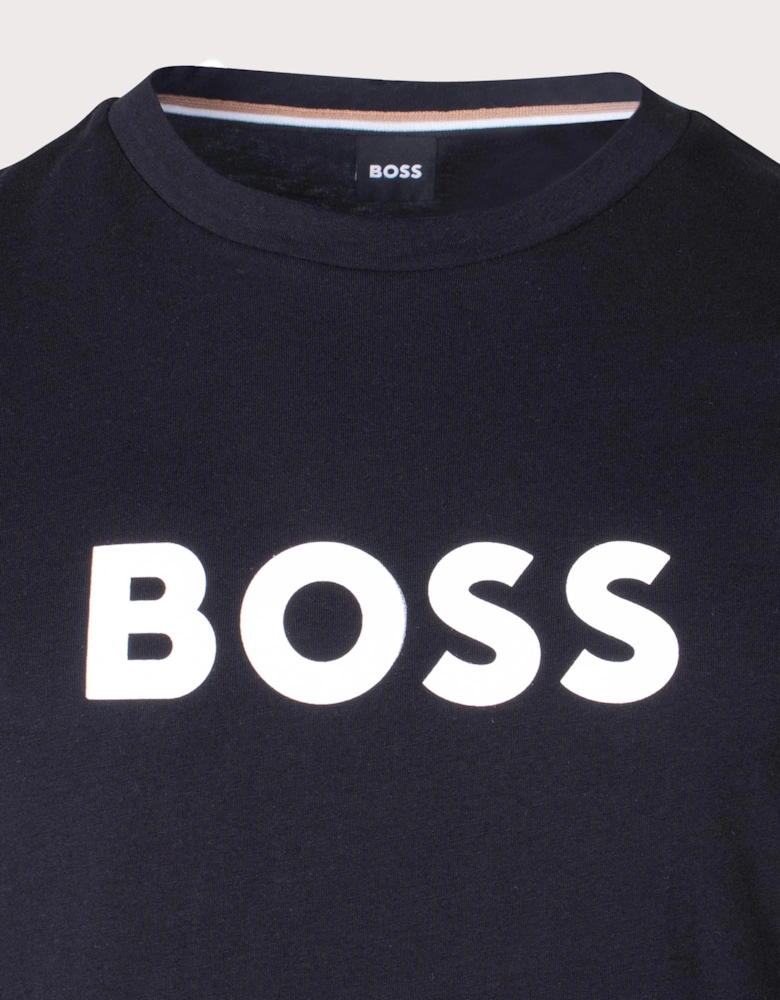 Contrast Logo RN T-Shirt