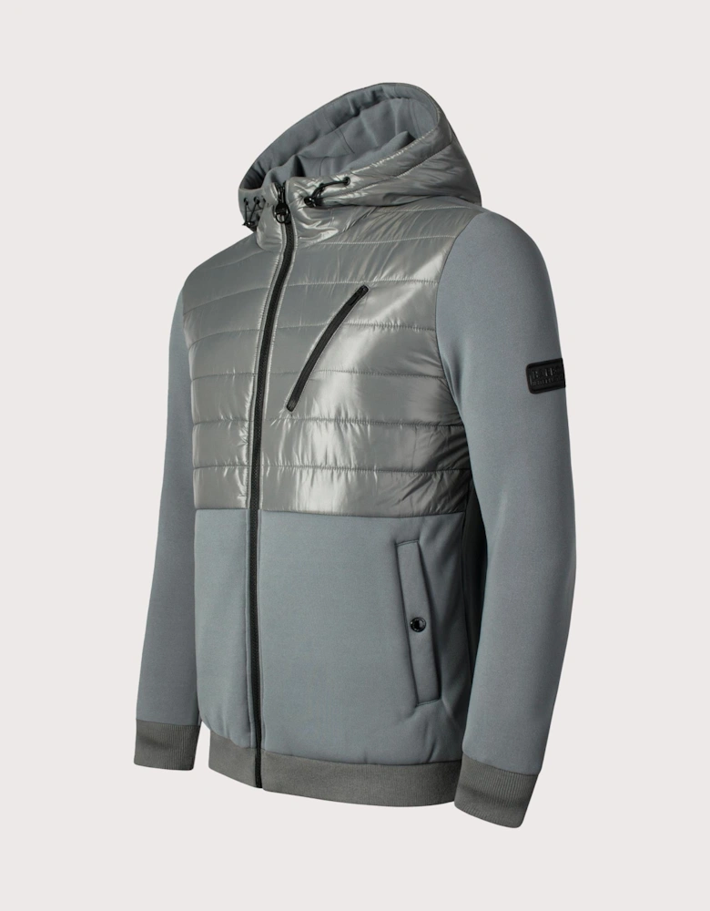 Zip Through Metric Hybrid Jacket