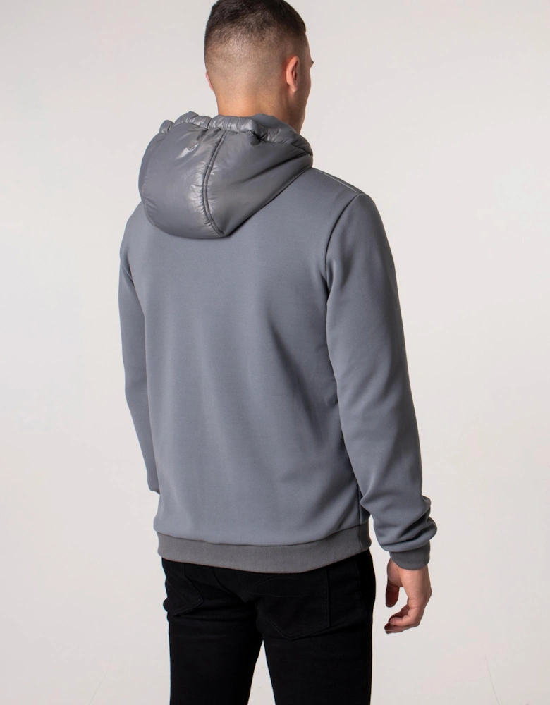 Zip Through Metric Hybrid Jacket