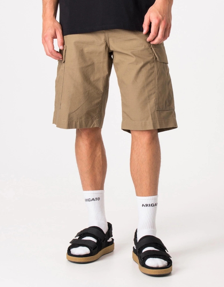 Regular Fit Ripstop Cargo Shorts