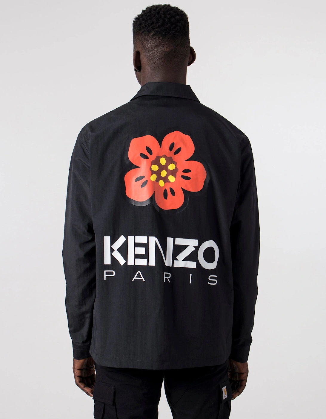 Relaxed Fit Lightweight Boke Flower Coach Jacket, 6 of 5