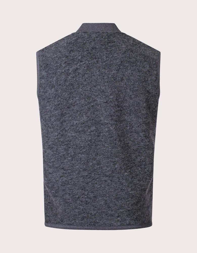 Wool Zip Gilet