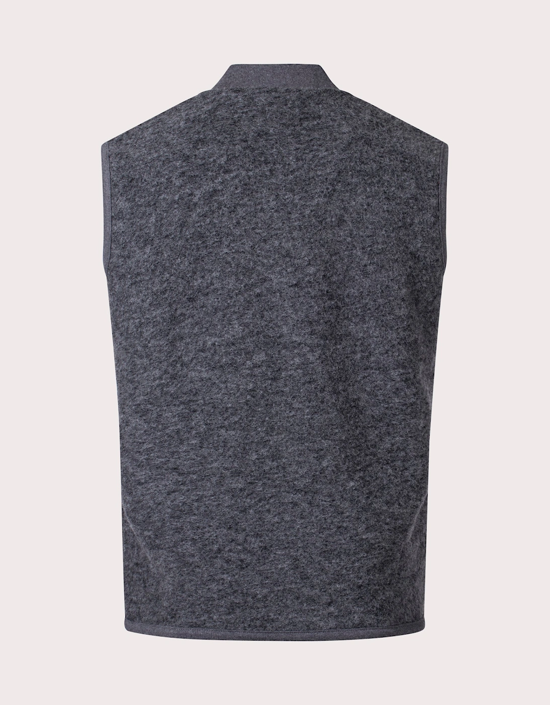 Wool Zip Gilet