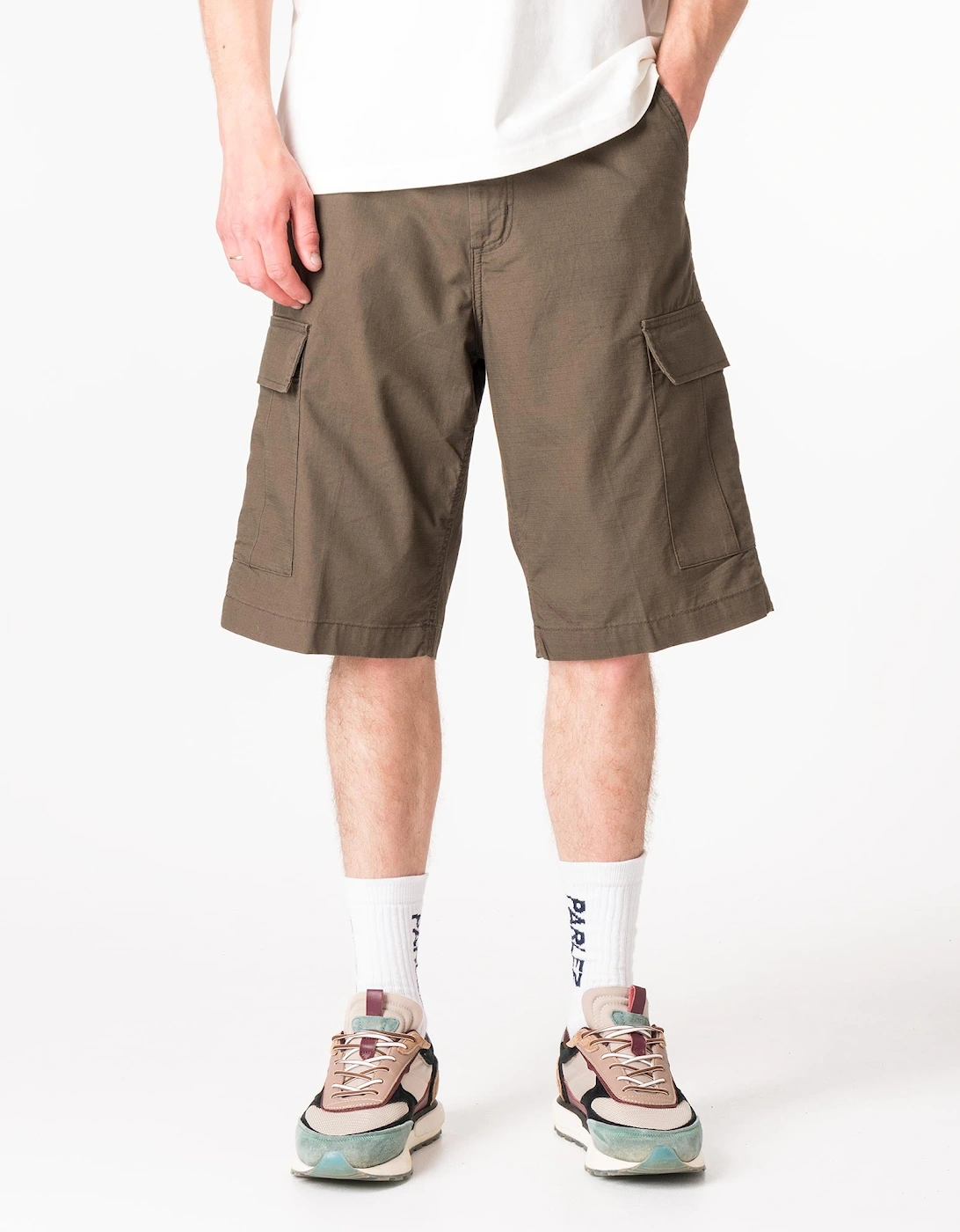 Regular Fit Ripstop Cargo Shorts, 5 of 4