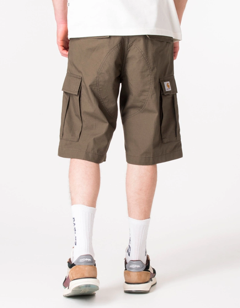 Regular Fit Ripstop Cargo Shorts
