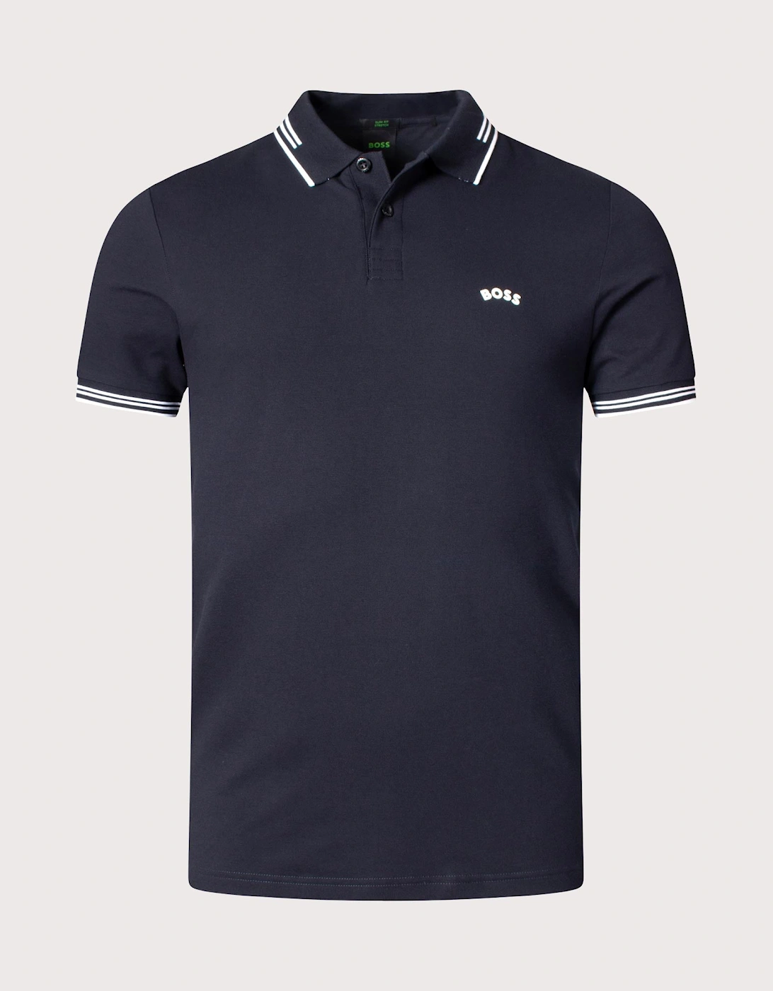 Slim Fit Paul Curved Logo Polo Shirt, 6 of 5