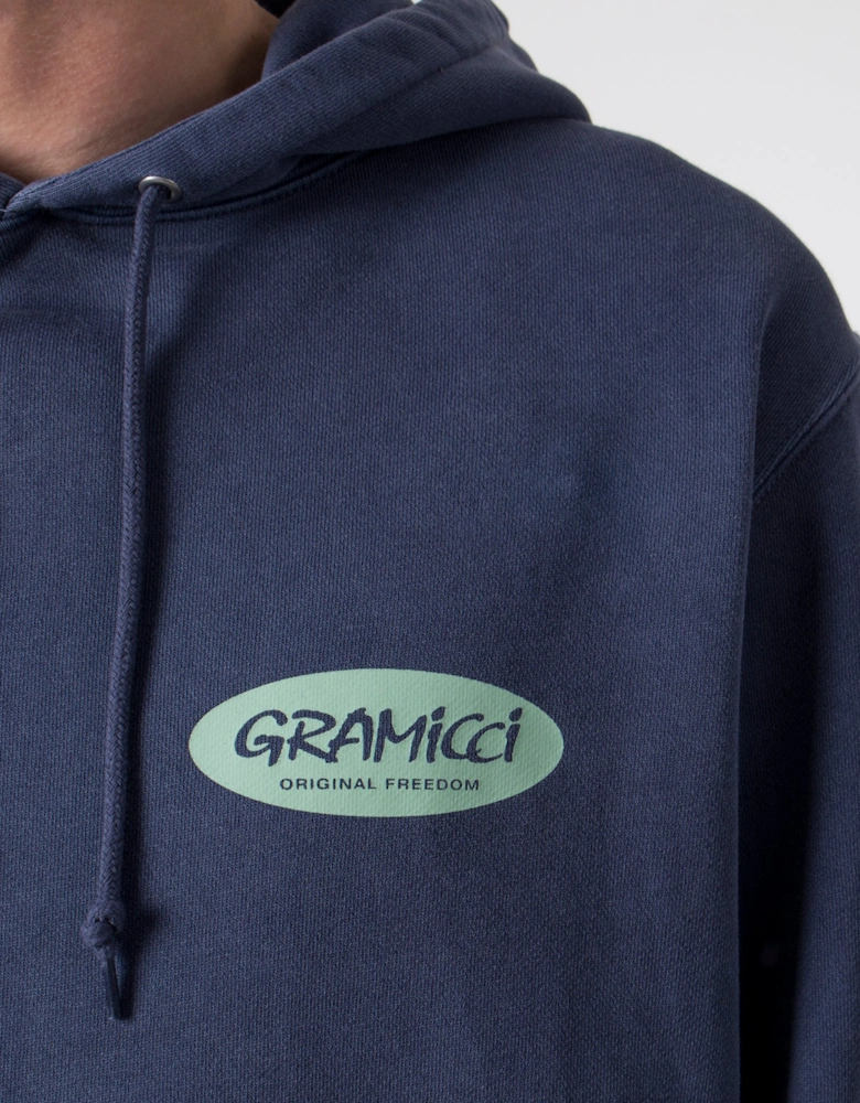 Relaxed Fit Original Freedom Oval Hoodie