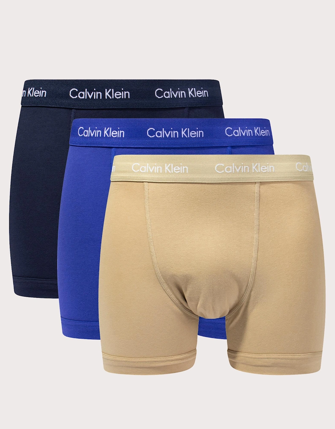 Three Pack of Cotton Stretch Trunks, 3 of 2