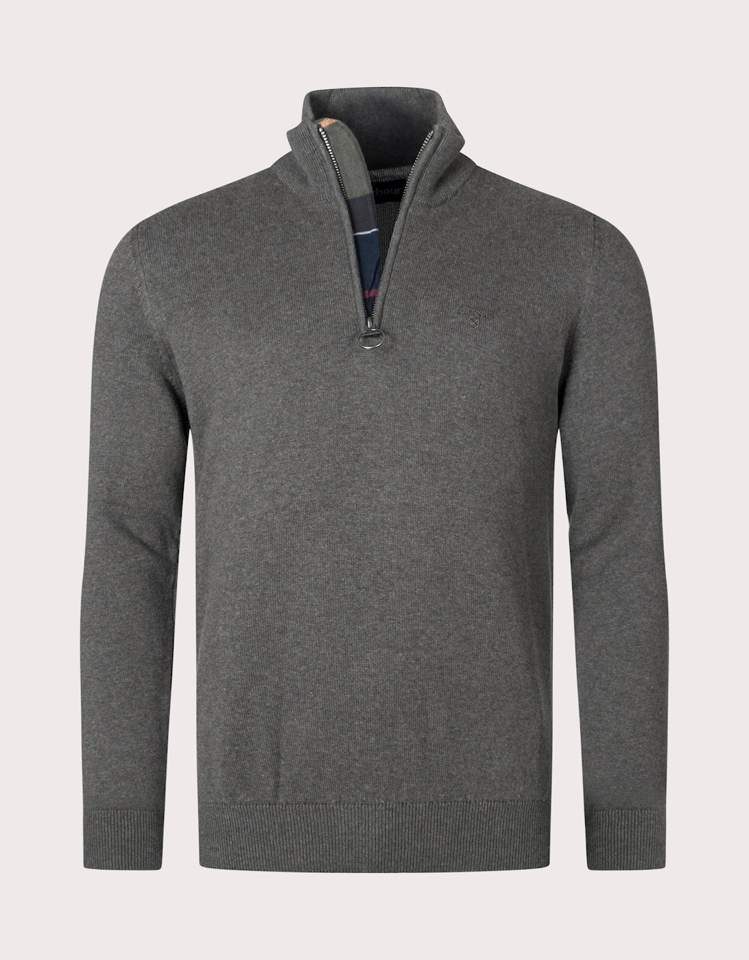 Quarter Zip Cotton Knit
