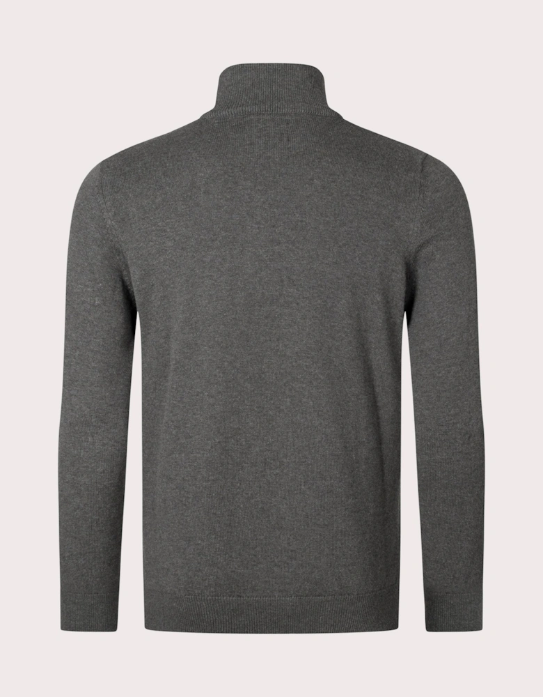 Quarter Zip Cotton Knit