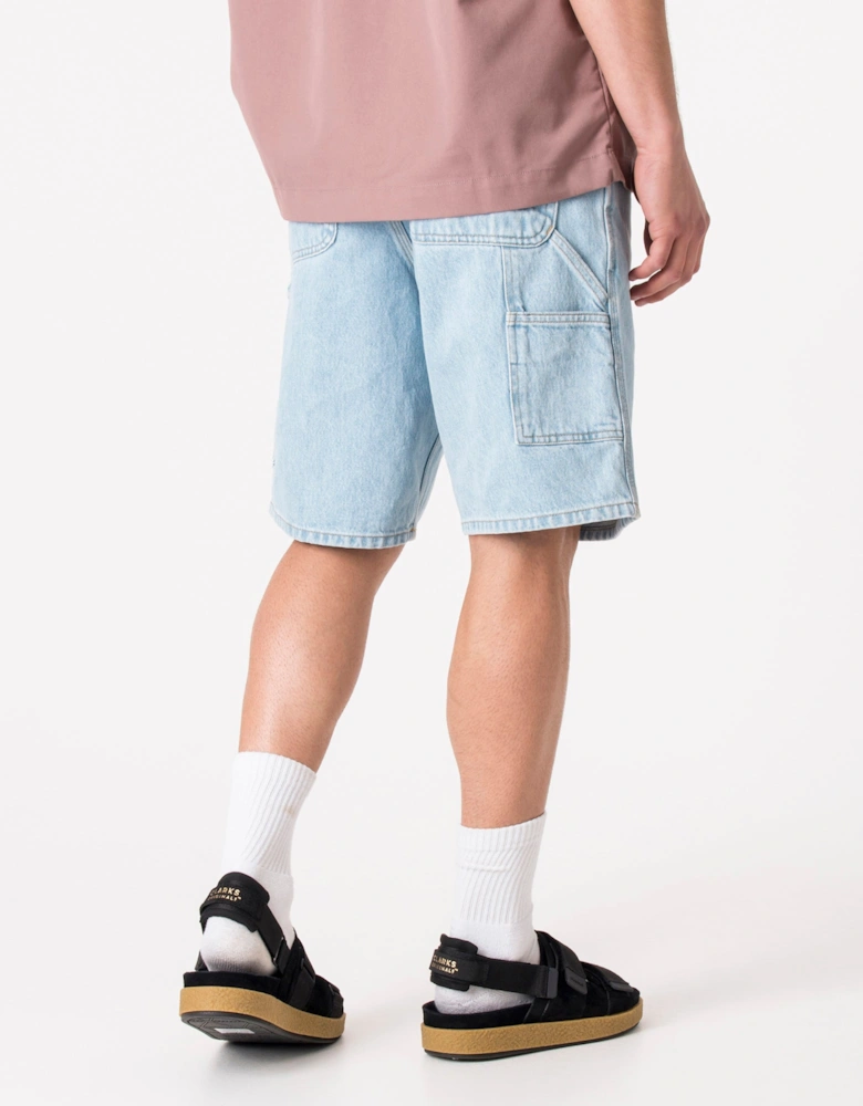 Relaxed Fit Single Knee Shorts