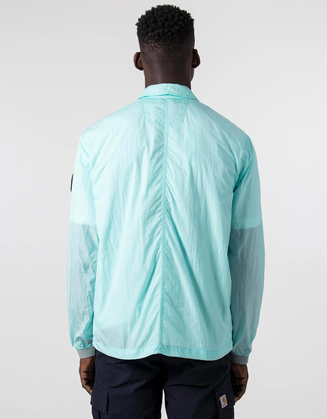 Krinkle Nylon Pocket Overshirt