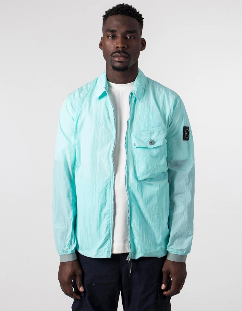 Krinkle Nylon Pocket Overshirt