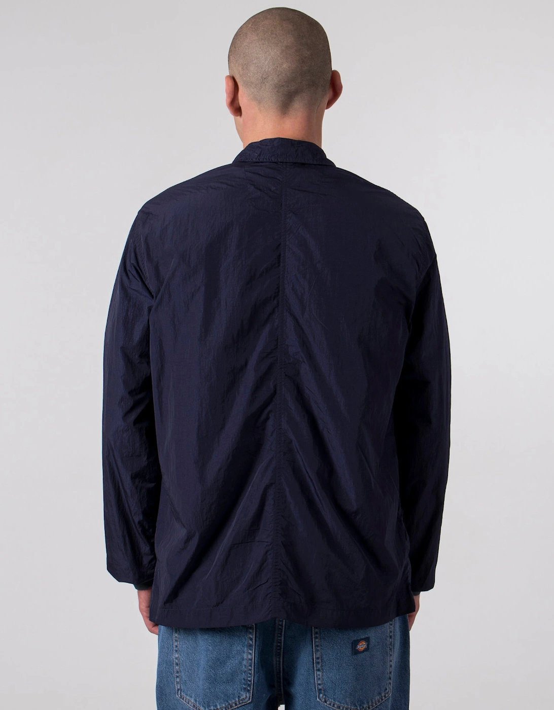 Krinkle Nylon Pocket Overshirt