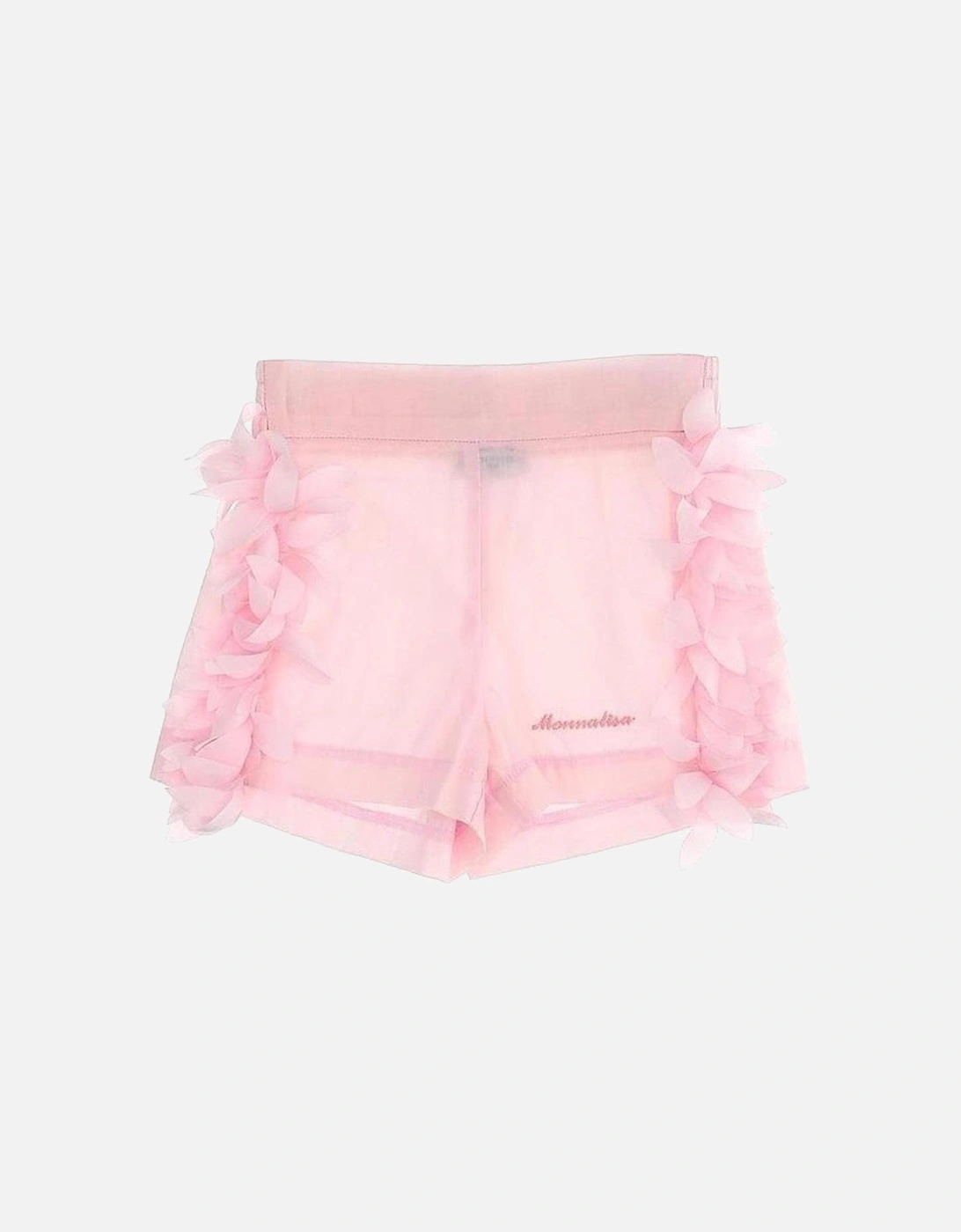Girls Pale Pink Shorts, 3 of 2