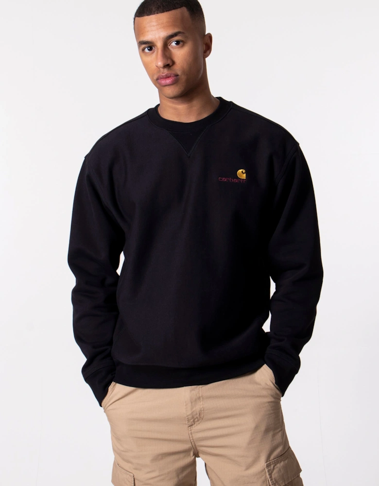 Relaxed Fit American Script Sweatshirt