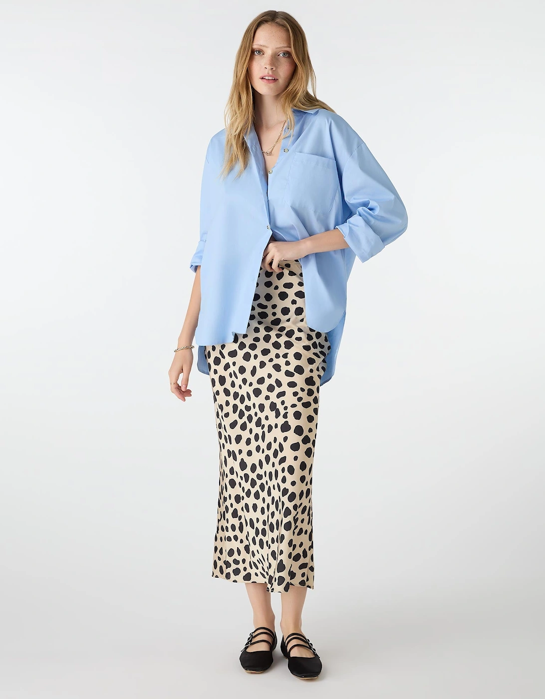 Stella Skirt in Animal Print, 5 of 4